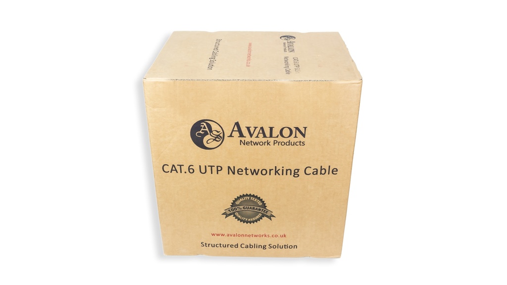 Cat.6 UTP 23 AWG Cable LSZH 305m Roll Grey Colour