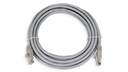 Cat.6 UTP 24 AWG PVC Patch Cord 5 mtr Grey Colour