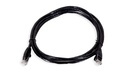 Cat.6 UTP 24 AWG PVC Patch Cord 2 mtr Black Colour