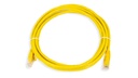 Cat.6 UTP 24 AWG PVC Patch Cord 3 mtr Yellow Colour