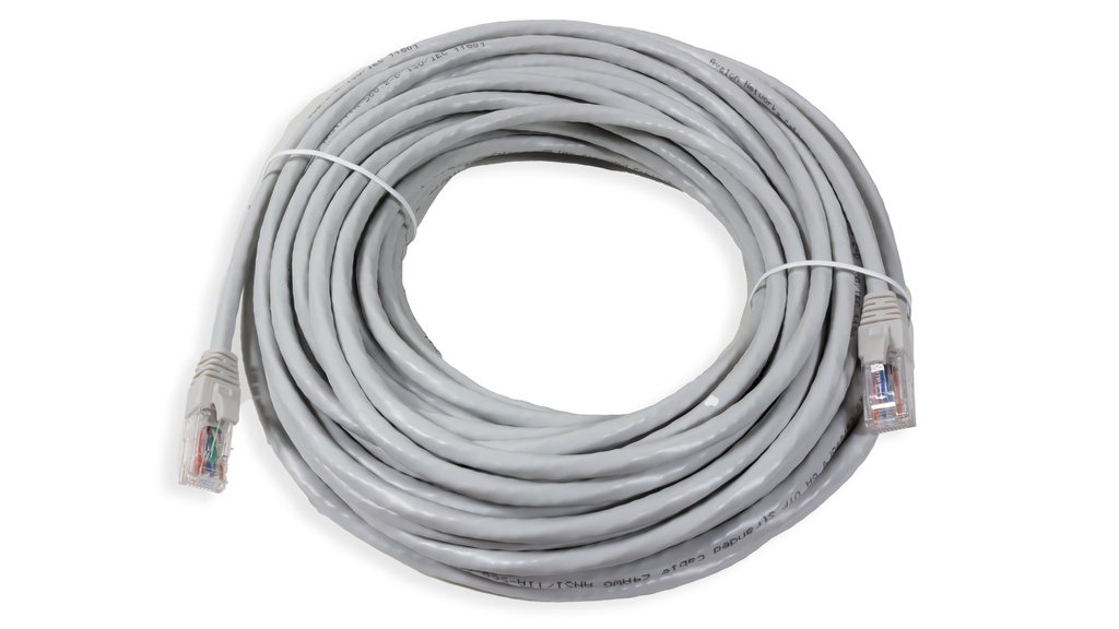 Cat.6A 10G UTP 24 AWG PVC Patch Cord 20 mtr Grey Colour