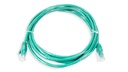 Cat.6A 10G UTP 24 AWG PVC Patch Cord 3 mtr Green Colour
