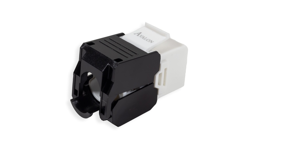 Cat.6 UTP 180˚ Tool-less Keystone Jack (50µ Gold Plating)