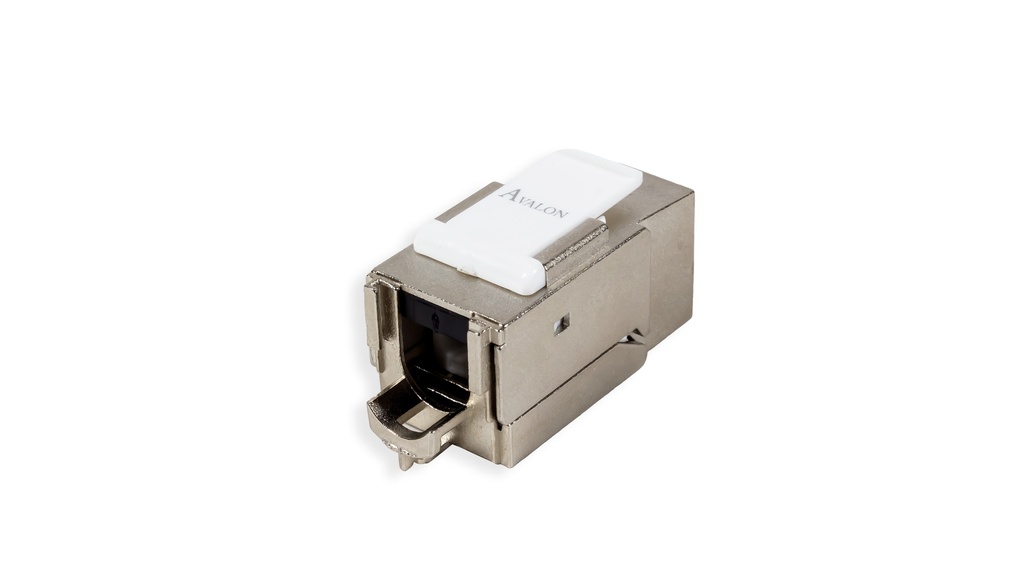 Cat.6 STP 90˚ Shielded Keystone Jack (50µ Gold Plating)