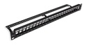 Cat.6 24 Port Unshielded Patch Panel - 1U - 19" -  Blank
