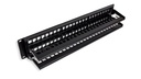 Cat.6A 48 Port Unshielded Patch Panel - 2U - 19" -  Blank