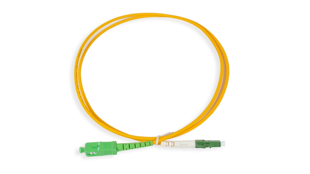 LC/APC-SC/APC Single-Mode Simplex Patch Cord 1 mtr - LSZH