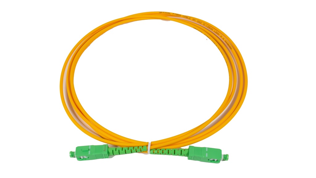 SC/APC-SC/APC Single-Mode Simplex Patch Cord 2 mtr - LSZH