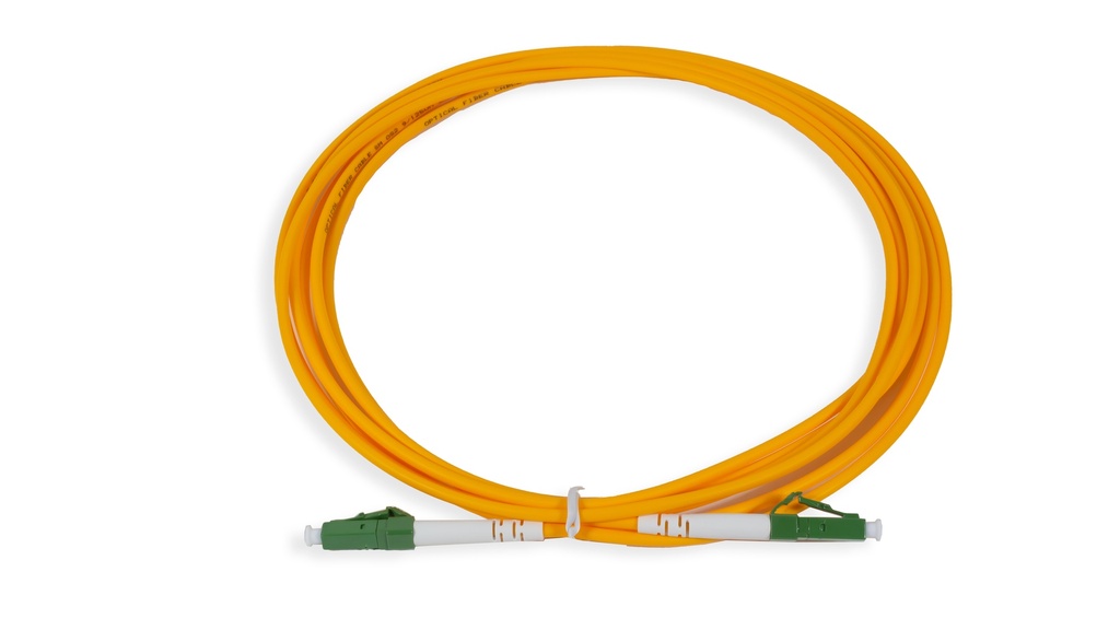 LC/APC-LC/APC Single-Mode Simplex Patch Cord 3 mtr - LSZH