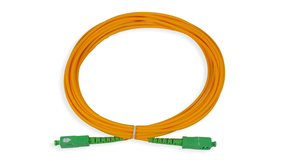 SC/APC-SC/APC Single-Mode Simplex Patch Cord 5 mtr - LSZH