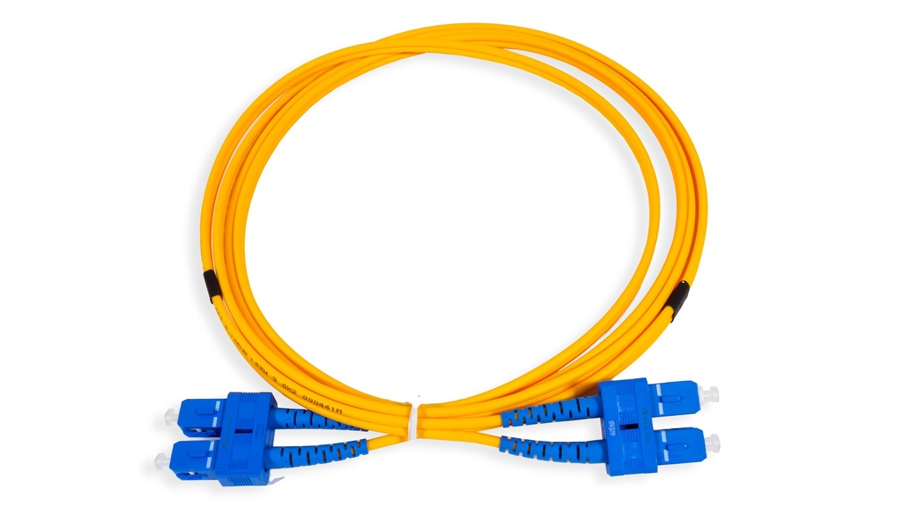 SC-SC Single-Mode Duplex Patch Cord 2 mtr - LSZH