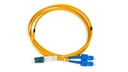 LC-SC Single-Mode Duplex Patch Cord 2 mtr - LSZH
