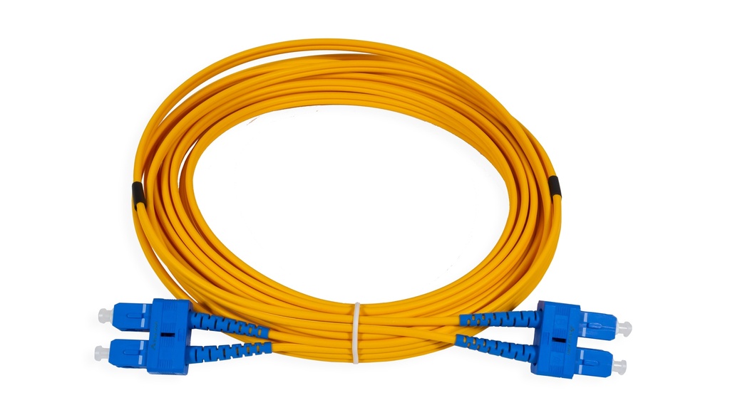 SC-SC Single-Mode Duplex Patch Cord 5 mtr - LSZH