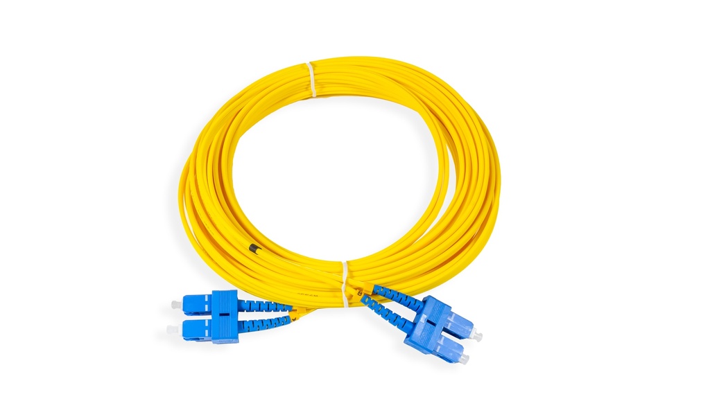 SC-SC Single-Mode Duplex Patch Cord 10 mtr - LSZH