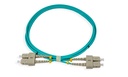 SC-SC  Multi-Mode OM3 Duplex Patch Cord 1 mtr - LSZH