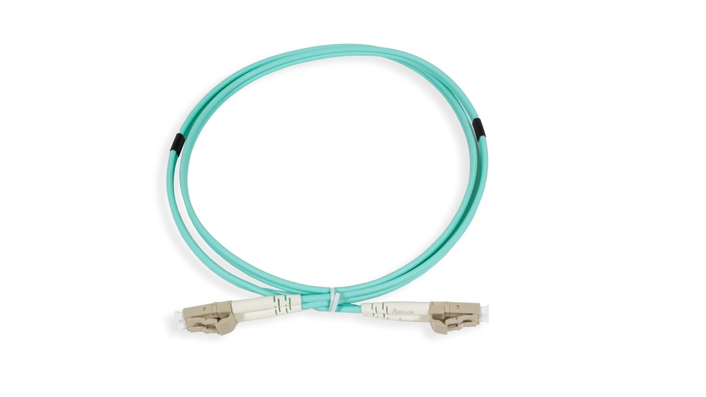 LC-LC  Multi-Mode OM3 Duplex Patch Cord 1 mtr - LSZH