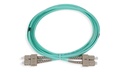 SC-SC  Multi-Mode OM3 Duplex Patch Cord 3 mtr - LSZH