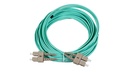 SC-SC  Multi-Mode OM3 Duplex Patch Cord 10 mtr - LSZH
