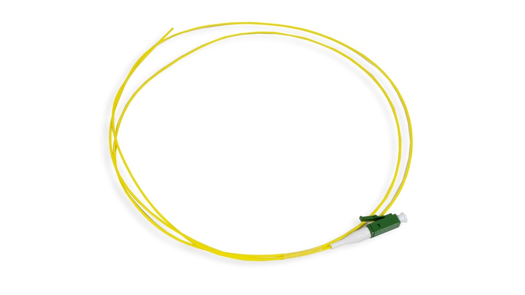 Fiber LC Pigtail Single-Mode APC 1 mtr - LSZH