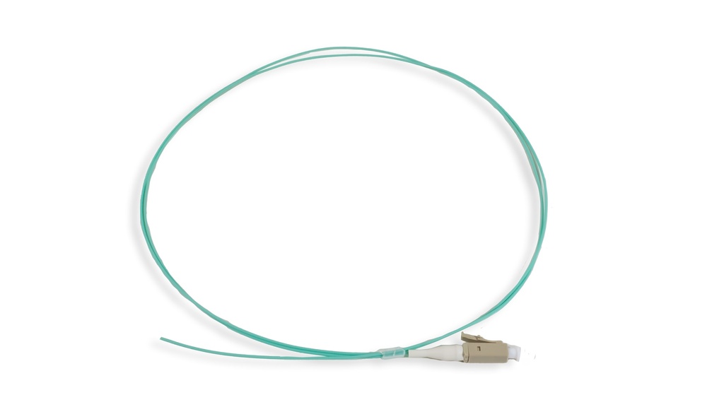 Fiber LC Pigtail Multi-Mode OM3 1 mtr - LSZH