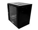 12U x 600(W) x 450(D) - Single Section Wall Mount Cabinet + Fan