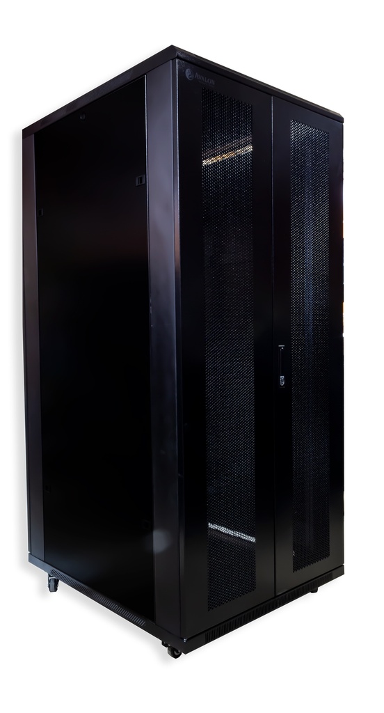 37U x 800(W) x 1000(D) - Floor Standing Rack with Perforated Back Door