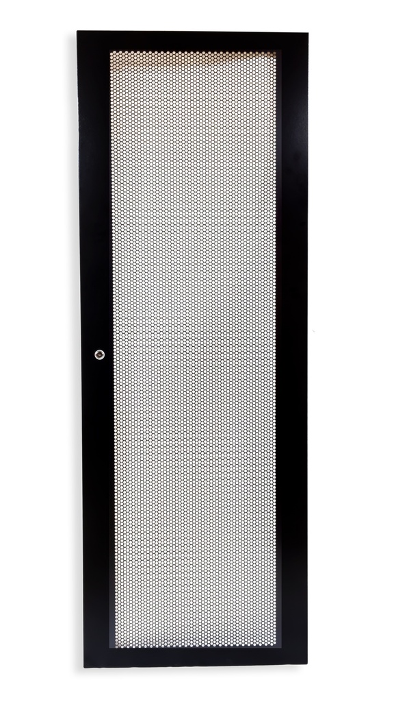 37U 600 mm Single Perforated Door for Floor Standing Racks 