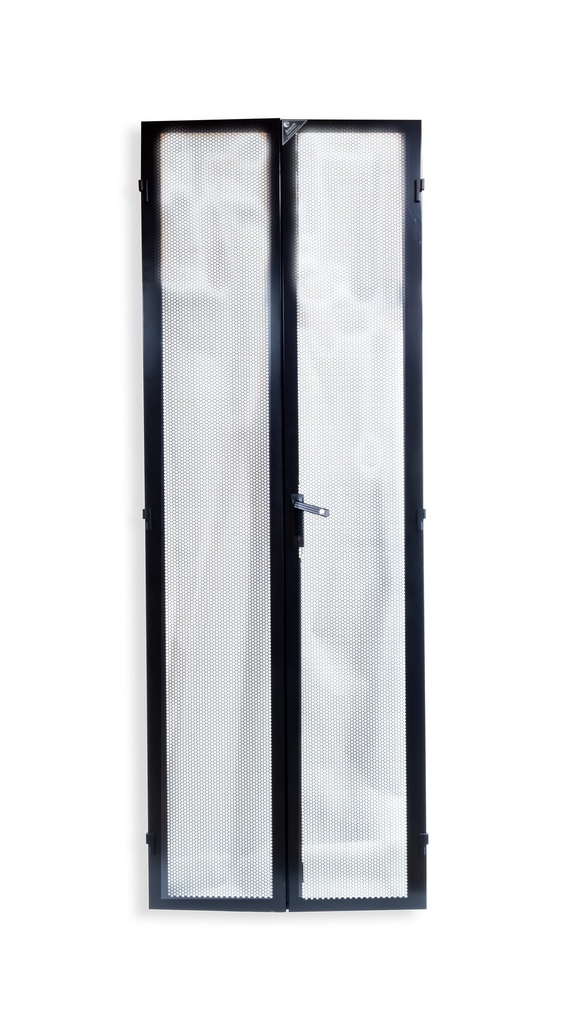 47U 800 mm Double Perforated Door for Golden Series Floor Standing Racks 