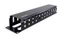 2U 19" Horizontal Cable Manager with Cover