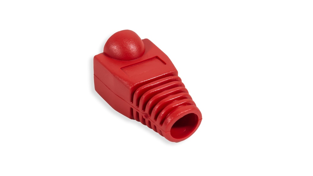 RJ45 Cat.6 Boots (Pack of 100) Red Colour