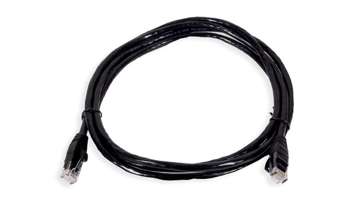 [ANC6UPBK-2MT] Cat.6 UTP 24 AWG PVC Patch Cord 2 mtr Black Colour