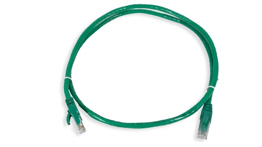 [ANC6UPGR-1MT] Cat.6 UTP 24 AWG PVC Patch Cord 1 mtr Green Colour