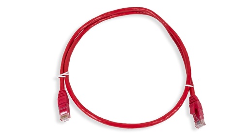 [ANC6UPRD-1MT] Cat.6 UTP 24 AWG PVC Patch Cord 1 mtr Red Colour