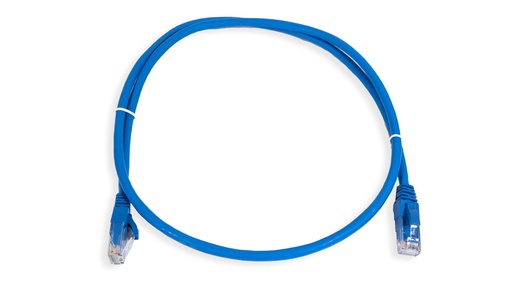 [ANC6UPBL-1MT-LSZH] Cat.6 UTP 24 AWG LSZH Patch Cord 1 mtr Blue Colour