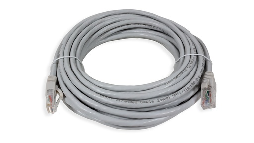 [ANC6AUPGY-10MT] Cat.6A 10G UTP 24 AWG PVC Patch Cord 10 mtr Grey Colour