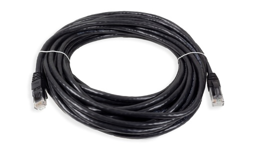 [ANC6AUPBK-10MT] Cat.6A 10G UTP 24 AWG PVC Patch Cord 10 mtr Black Colour