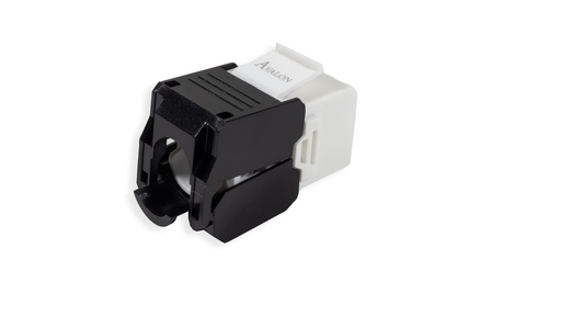 [ANC6UPKJTLS-180] Cat.6 UTP 180˚ Tool-less Keystone Jack (50µ Gold Plating)