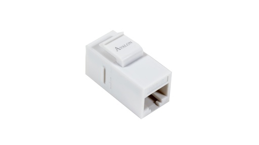 [ANCAT6ICLR] Cat.6 Inline Coupler (Unshielded) with 50 microns gold plated contacts