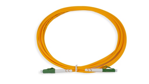 [ANPC-SM-LC-LC/APC-SP-3MT] LC/APC-LC/APC Single-Mode Simplex Patch Cord 3 mtr - LSZH