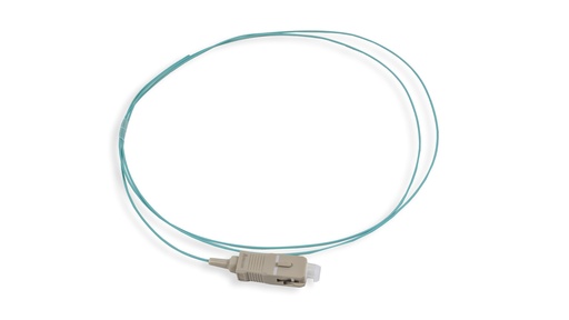 [ANPT-OM3-SC-1MT] Fiber SC Pigtail Multi-Mode OM3 1 mtr - LSZH