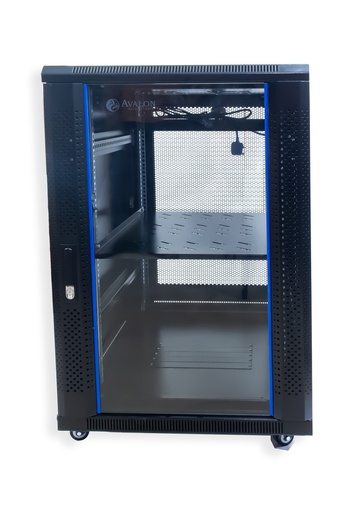 [ANFS18U600X1000] 18U x 600(W) x 1000(D) - Floor Standing Rack with Perforated Back Door