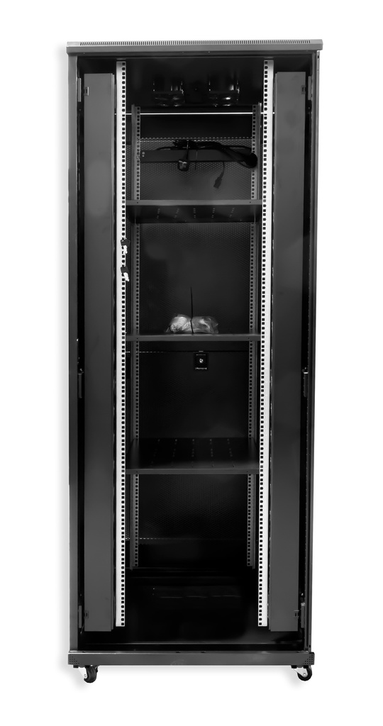 42U x 600(W) x 1000(D) - Floor Standing Rack with Perforated Back Door ...