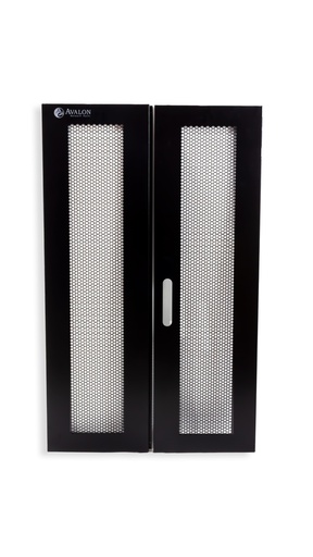[AN600MM22U-DP] 22U 600 mm Double Perforated Door for Floor Standing Racks