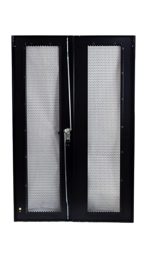 [AN800MM27U-DP] 27U 800 mm Double Perforated Door for Floor Standing Racks