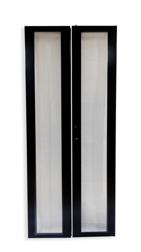 [AN600MM42U-DP] 42U 600 mm Double Perforated Door for Floor Standing Racks 