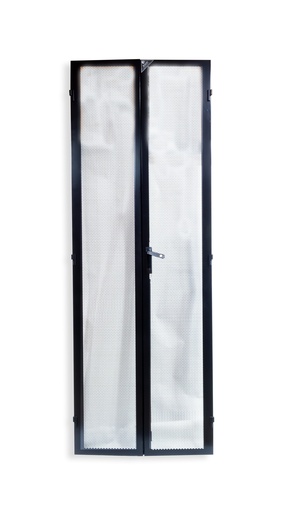 [AN800MM47U-DPG] 47U 800 mm Double Perforated Door for Golden Series Floor Standing Racks 