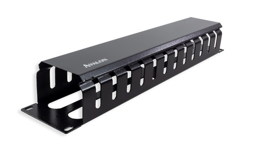 [AN2UHCM-C] 2U 19" Horizontal Cable Manager with Cover