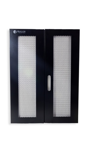 [AN600MM12U-DP] 12U 600 mm DOUBLE Perforated Door