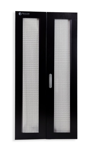 [AN600MM24U-DP] 24U 600 mm Double Perforated Door for Floor Standing Racks